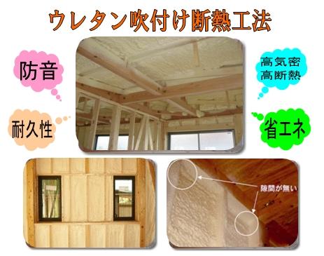 Other. Our proud of urethane insulation construction method, Soundproof ・ durability ・ Airtight ・ High thermal insulation ・ You various effects can be obtained, such as energy saving. 