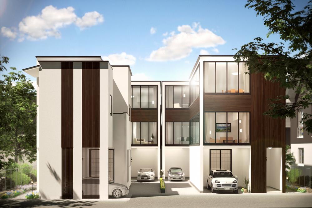 Building plan example (Perth ・ appearance). Exterior design
