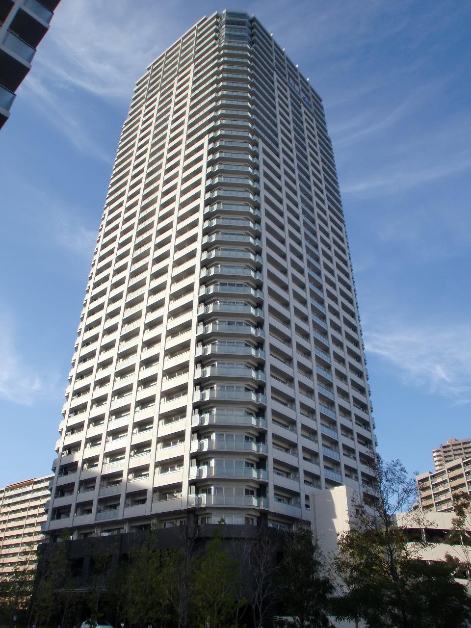 Local appearance photo. Tower's appearance. It is a symbol of modern architecture.