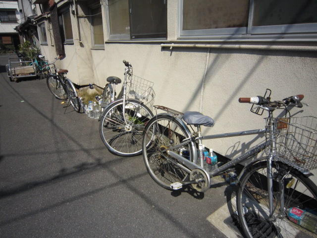 Other common areas. Bicycle parking space