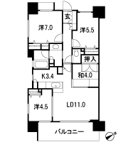 Floor: 4LDK, occupied area: 76.66 sq m, Price: TBD
