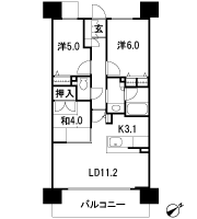 Floor: 3LDK, occupied area: 64.05 sq m, Price: TBD