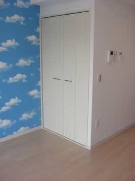 Living and room. Design Cross is different door to door