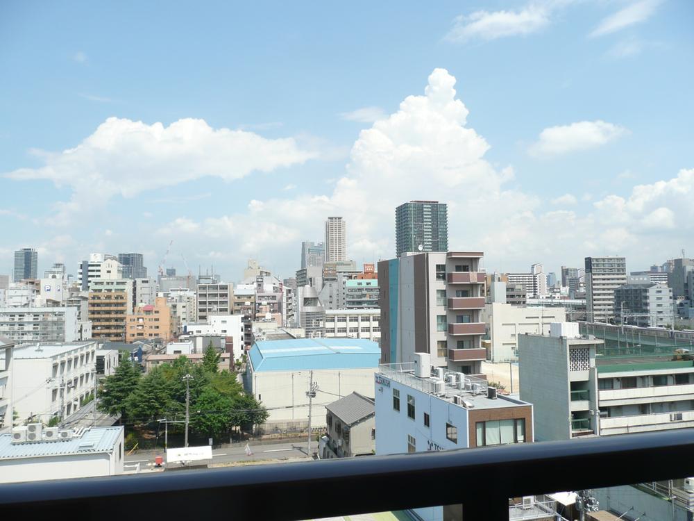 View photos from the dwelling unit. Southeast side of the view (August 2013) Shooting ◆ Also looks Harukasu.