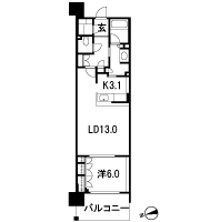 Floor: 1LDK, the area occupied: 55.9 sq m, Price: 28,550,000 yen ~ 29,790,000 yen