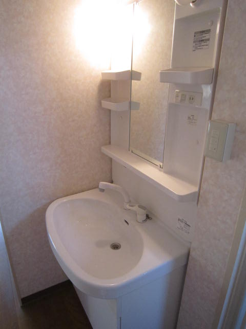 Washroom. With shampoo dresser. 