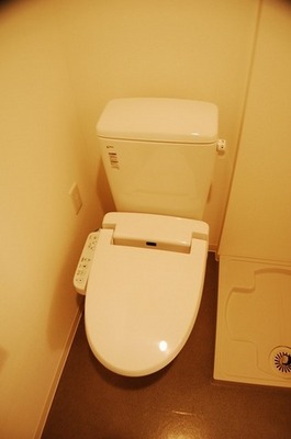 Toilet. There is a feeling of cleanliness. 