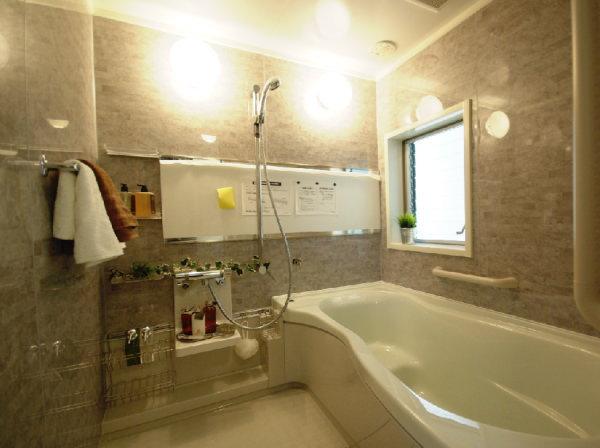 Bathroom. Unit bus of our construction example Yamaha of 1 tsubo size (1616) A relaxing drink in the sound shower.  Music can enjoy in the bath "Sound Shower" Spread a happy time to live in standard equipment.