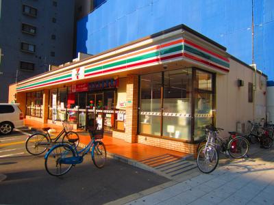 Convenience store. Seven-Eleven Osaka OCAT before store up (convenience store) 127m