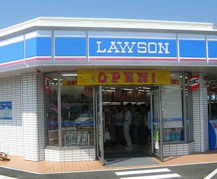 Convenience store. Lawson Shikitsuhigashi 3-chome up (convenience store) 76m