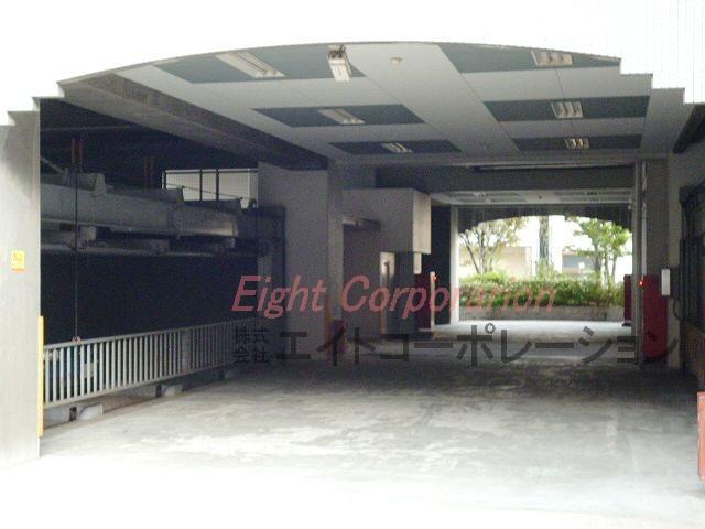 Parking lot. Common areas