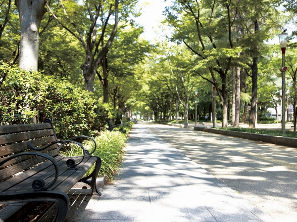 Surrounding environment. 7 minutes walk Utsubo Park (about 560m). Healed in green overflowing while situated in the inner city, You can feel the color of the four seasons. In the park of the Tennis Center (fee required), Night game tennis can also be enjoyed