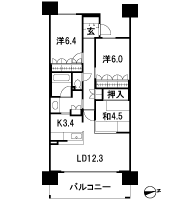 Floor: 3LDK, occupied area: 75.68 sq m, Price: 33,680,000 yen ~ 34,080,000 yen
