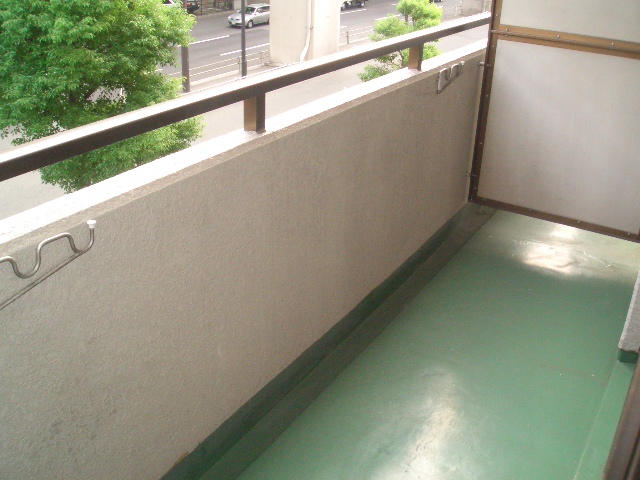 Balcony. Spacious balcony