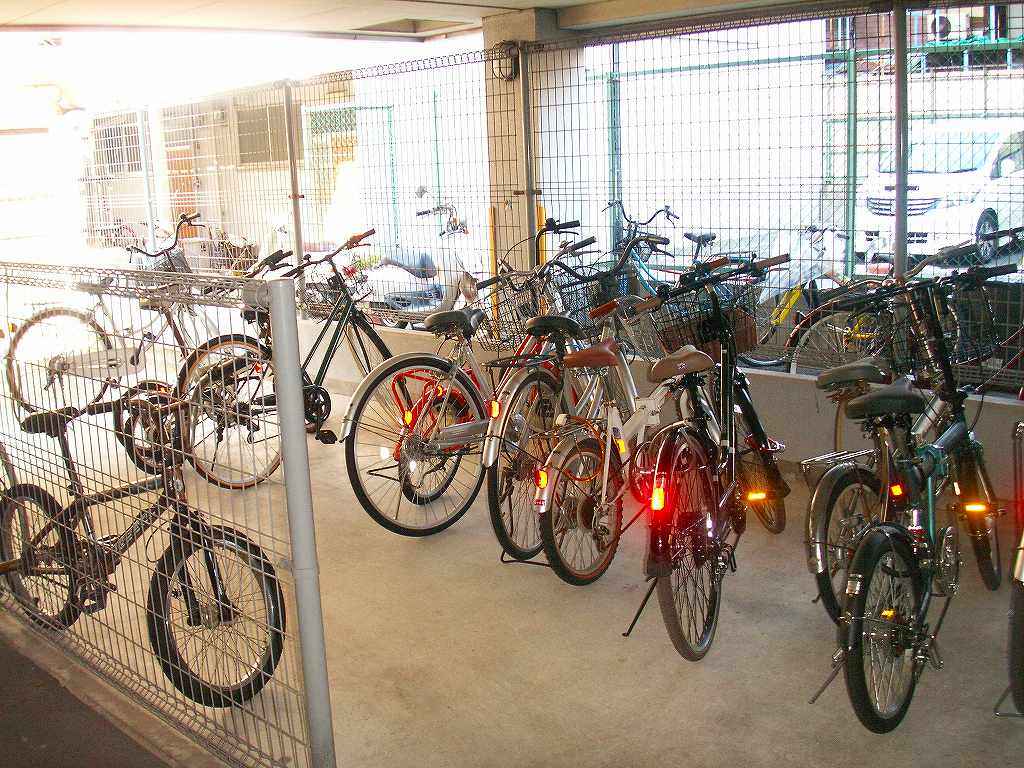 Other common areas. Bicycle-parking space