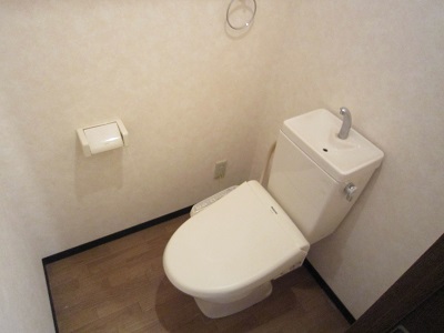 Toilet. With Washlet