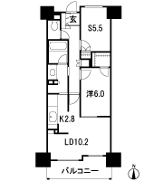 Floor: 1LDK + S (storeroom) ・ 2LDK, occupied area: 60.55 sq m, Price: 32.4 million yen