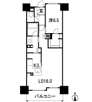 Floor: 1LDK + WIC, the occupied area: 60.55 sq m, Price: 32.4 million yen
