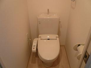 Toilet. With Washlet