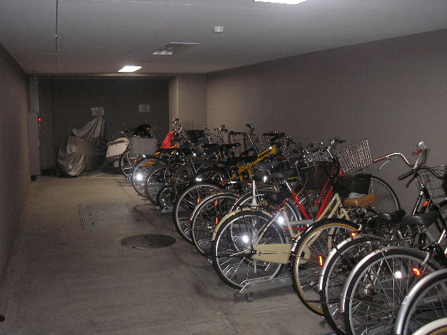 Other common areas. Bicycle-parking space