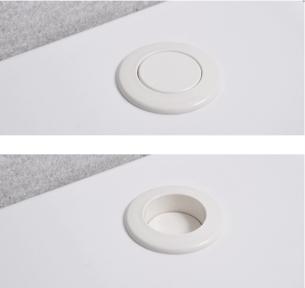 Bathing-wash room.  [Push the one-way drainage plug] You can open and close simply by bathtub drain plug and press the button (same specifications)
