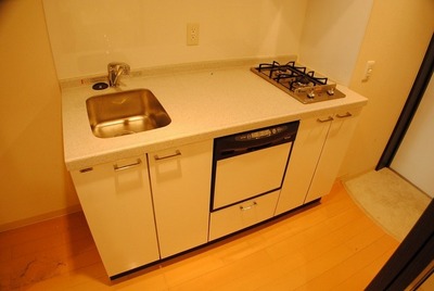 Kitchen. Two-burner gas system K  ※ With dishwasher