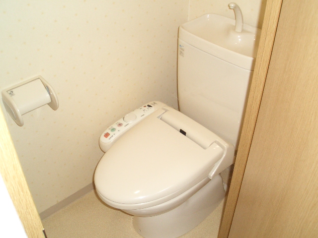 Toilet. With Washlet