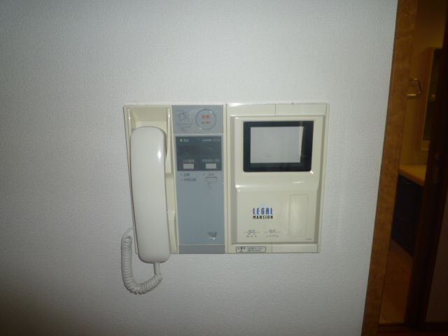 Security. Intercom with TV monitor