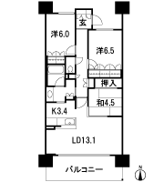 Floor: 3LDK, occupied area: 77.38 sq m, Price: 35,080,000 yen