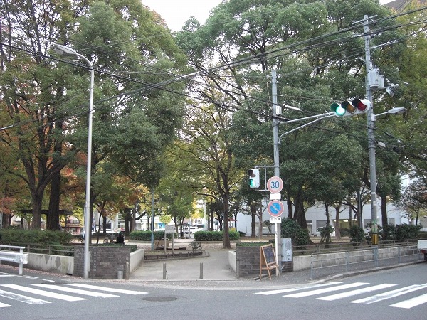 park. Shinmachi South Park until the (park) 100m