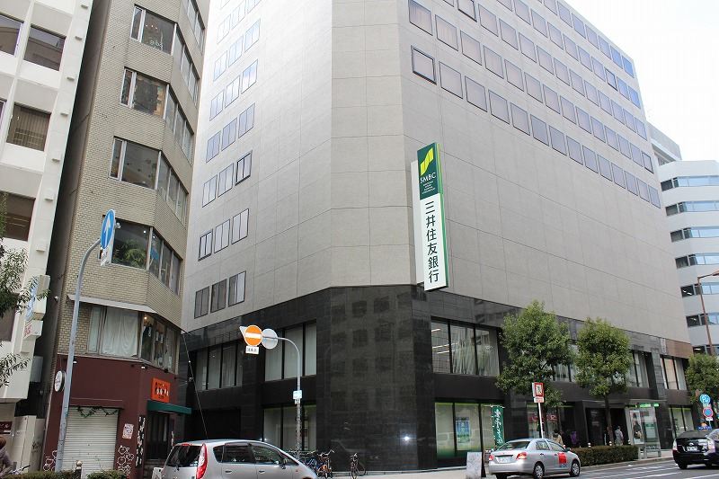 Bank. 545m to Sumitomo Mitsui Banking Corporation Osaka West Branch (Bank)