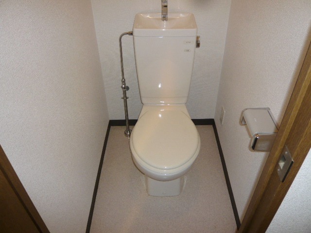 Toilet. Toilet spacious