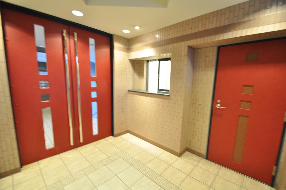 Entrance. Irasshaimasu janitor