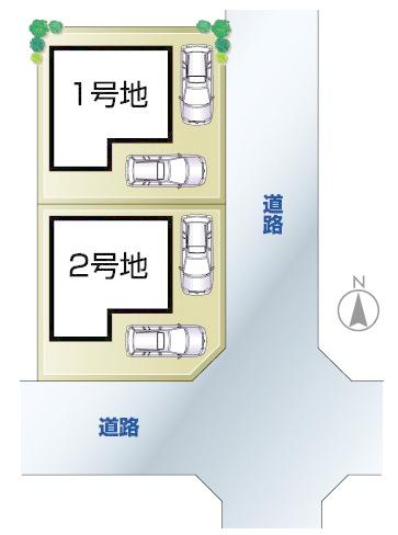 The entire compartment Figure. The entire road 8.0m! 2 compartment containing the corner lot!