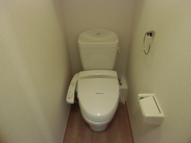 Toilet. With warm water washing toilet seat