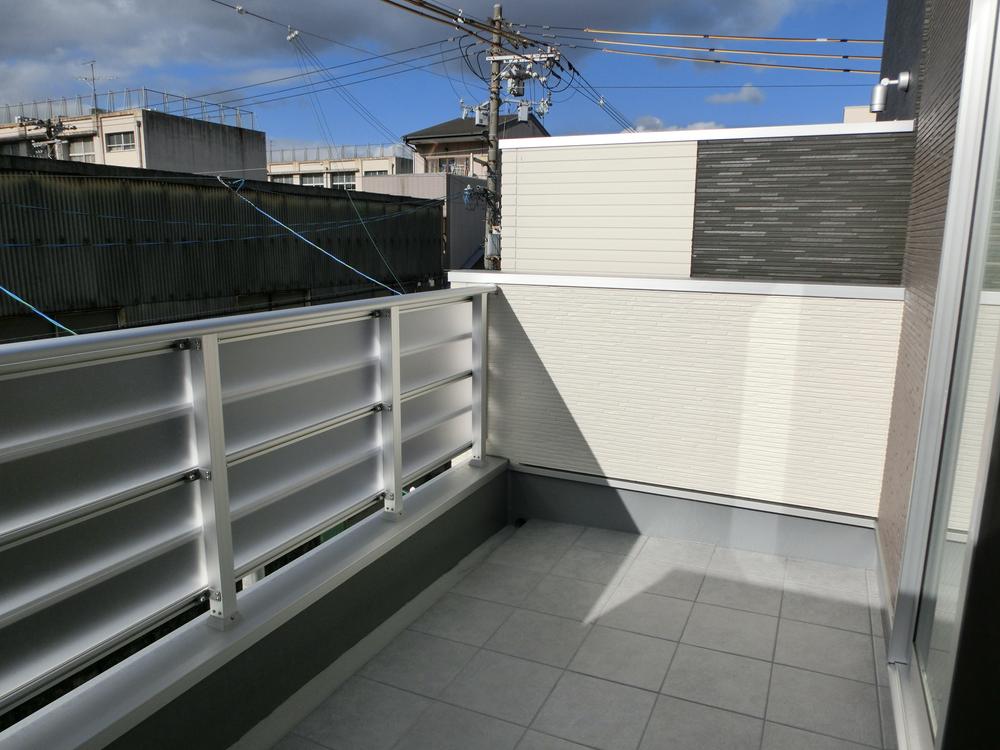 Balcony. Spacious balcony of depth 1.8m