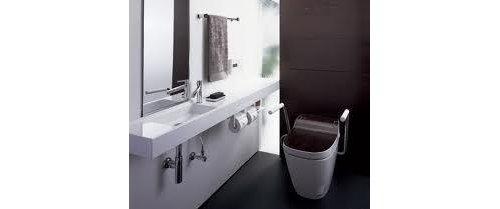 Toilet. Hand wash counter standard equipment