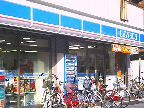 Convenience store. Lawson Tengachaya-chome store up (convenience store) 276m