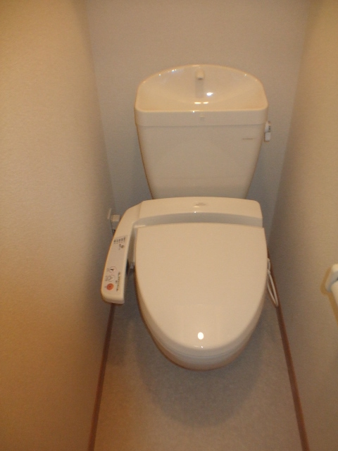 Toilet. With Washlet