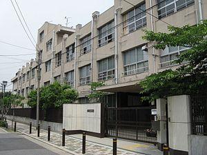 Junior high school. 54m to Osaka Municipal Tamade junior high school