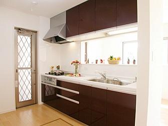 Same specifications photo (kitchen). Attached to the under construction, It is in the same type type me. By issue area, The color tone of the kitchen will change