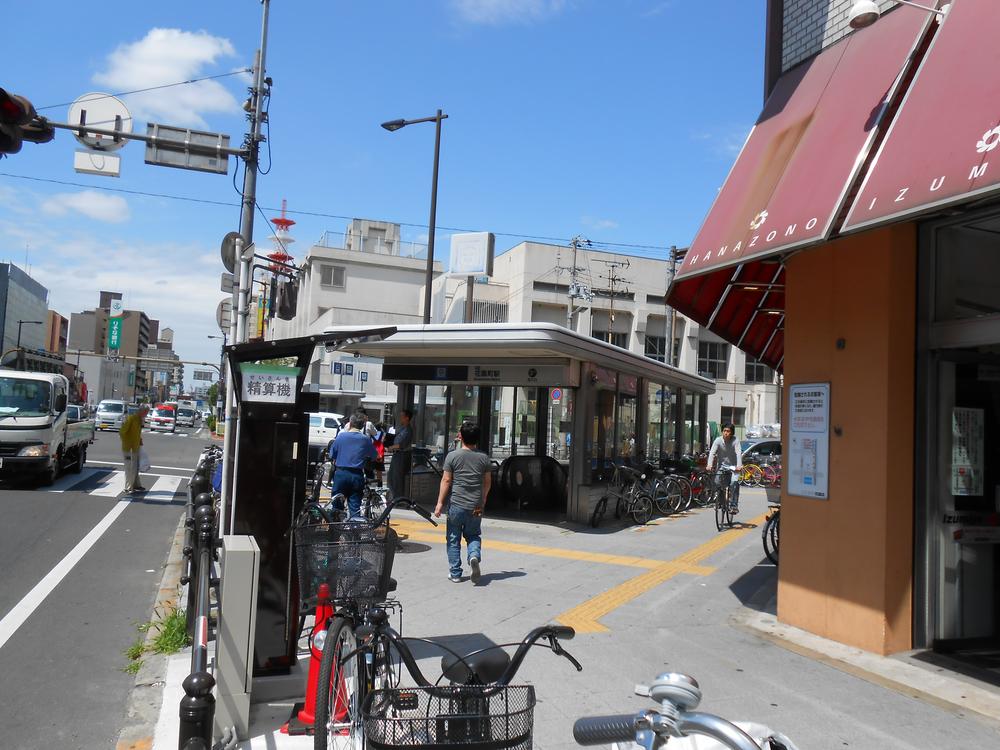 station. Subway Yotsubashi buckwheat also 1200m super Izumiya immediately to bridge wire