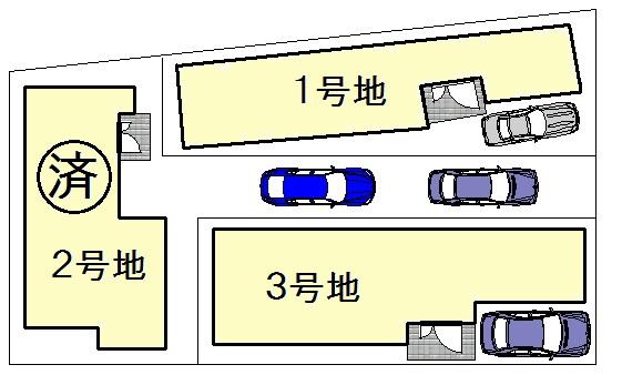 The entire compartment Figure. Also to ensure privacy in the city center to be dense,  Peace of mind ・ Elaborate a variety of ideas to be able to live comfortably, It has adopted a state-of-the-art facilities.
