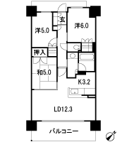 Floor: 3LDK, the area occupied: 68.4 sq m, Price: 24.9 million yen