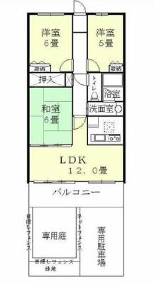 Floor plan. 3LDK, Price 19,800,000 yen, Footprint 68.4 sq m , Balcony area 10.8 sq m clean your a Please check certainly once.