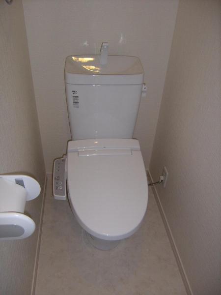 Toilet. Second floor toilet with bidet