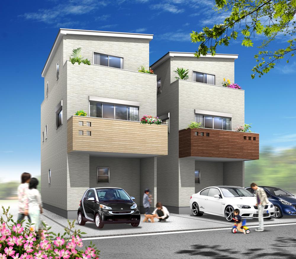 Building plan example (Perth ・ appearance). Building plan example Building price 15.8 million yen, Building area 101.25 sq m