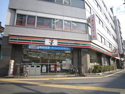 Convenience store. Seven-Eleven Osaka Hamaguchihigashi 3-chome up (convenience store) 118m