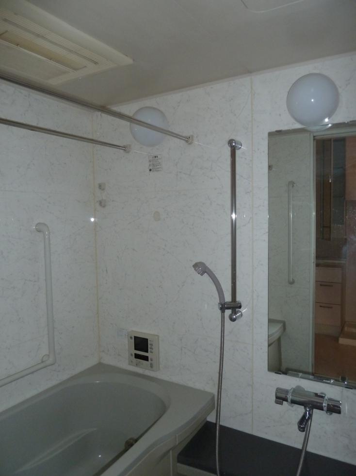 Bathroom. It is a bathroom that is clean used. You can move without reform (^^)