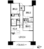 Floor: 3LDK, occupied area: 68.86 sq m, Price: 28.4 million yen